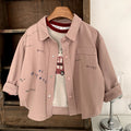 Children and girls' tops shirts autumn coats