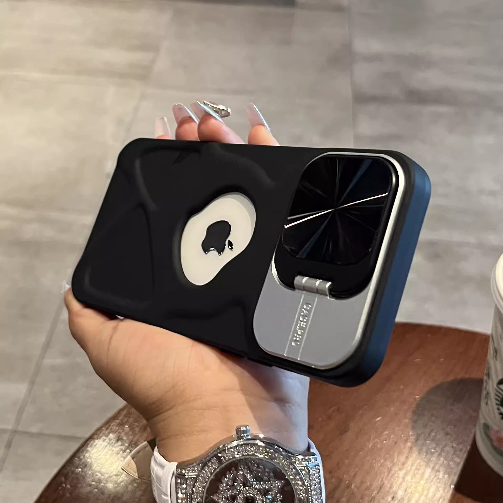 Magnetic suction suitable for iPhone 17 Promax lens holder phone case