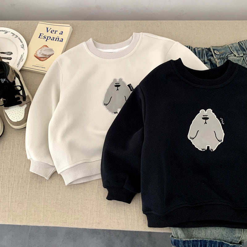 Boys' tops children's hoodies autumn pullovers