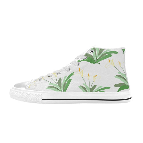 Custom High Top Canvas Shoes for Women Model017