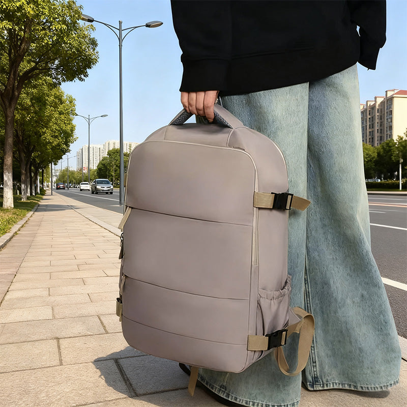 Premium Travel Backpack: Airplane-Approved Laptop Bag for School & Work, Waterproof Carry-On for Men & Women