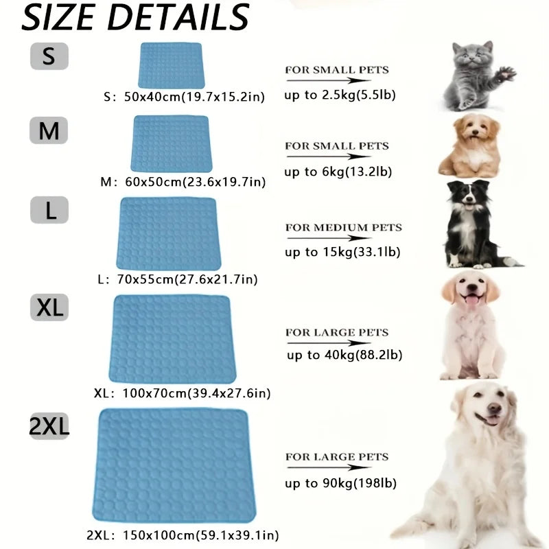 Dog Cooling Mat Summer  Accessories Cat