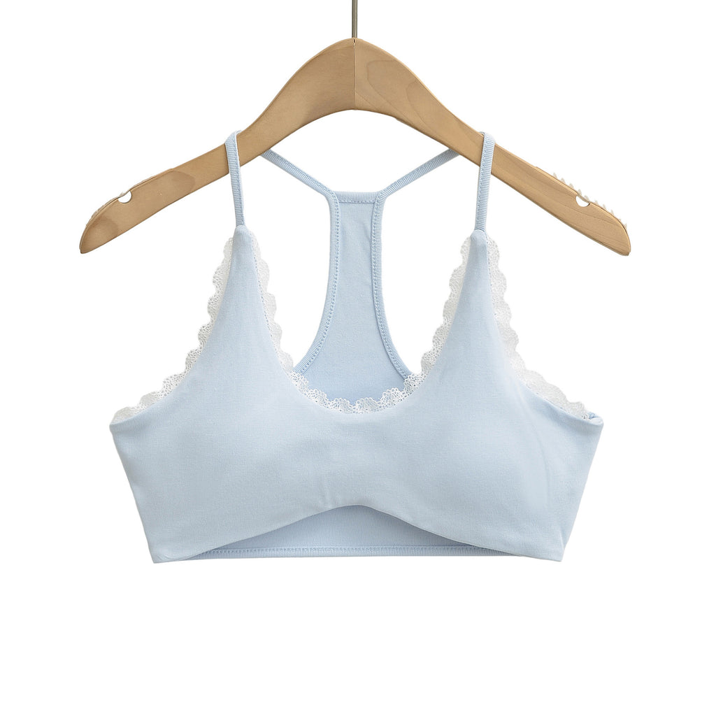 Sexy Lace Bralette with Padded Back Design for Women