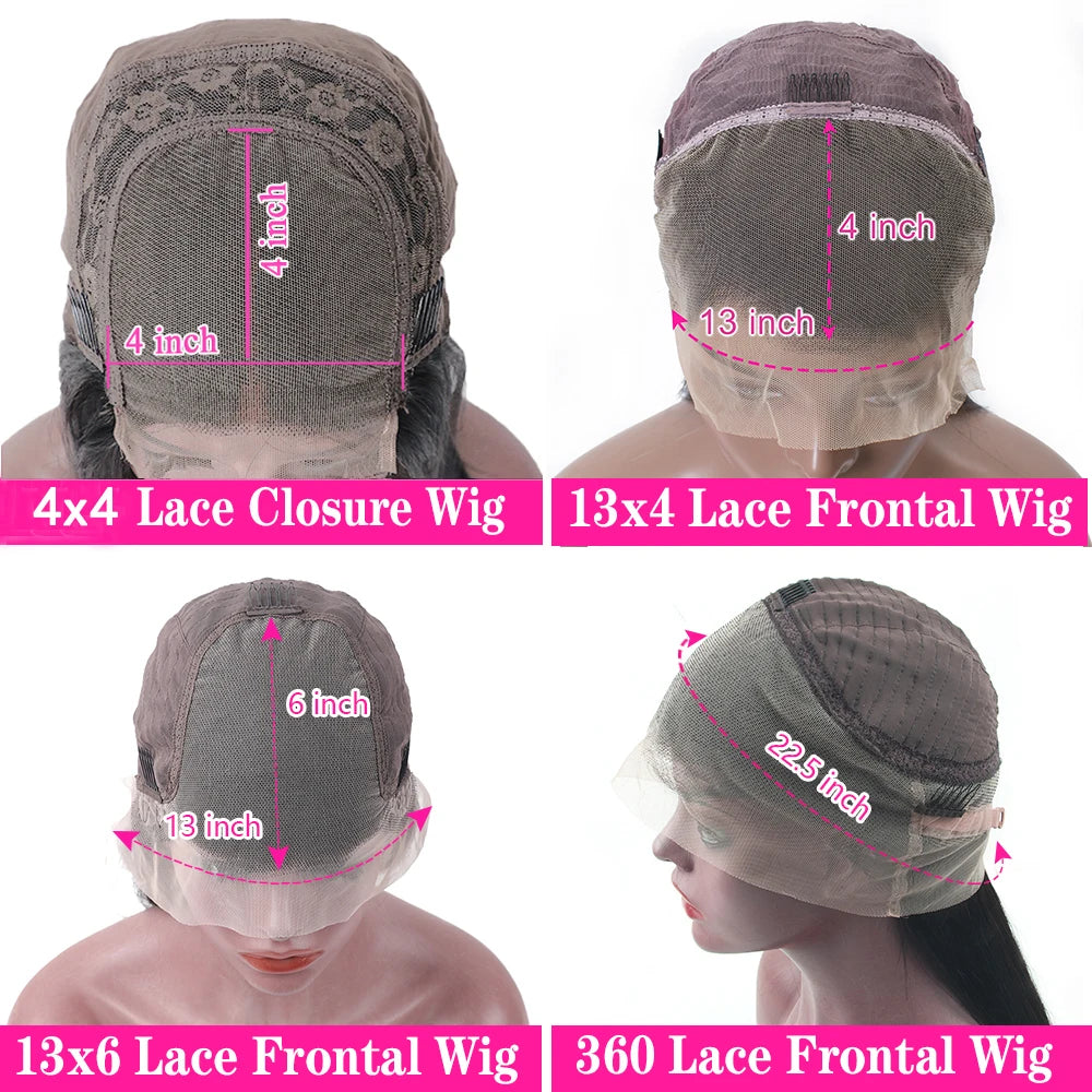 Body Wave Highlight Wig 100% Human Hair Wigs 13x6 HD