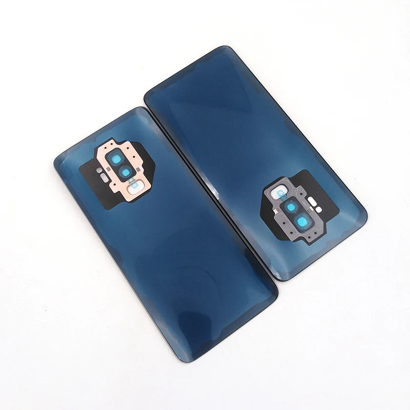 For Samsung S9 G960 Back Glass Cover Battery Cover Rear Door Housing Case Replacement For Galaxy S9 Plus S9+ G965 & Camera Lens
