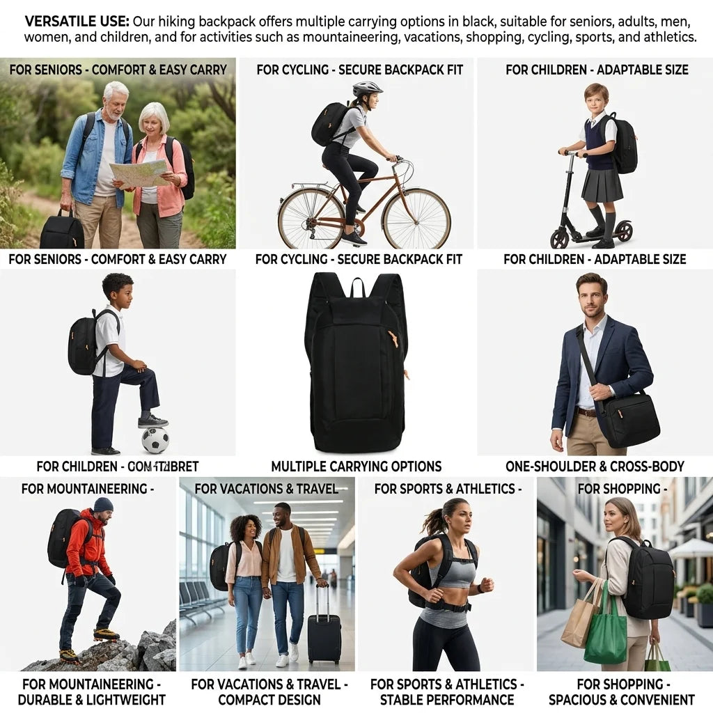 Backpack Lightweight Sports Backpack for Hiking and Trekking for Men and Women