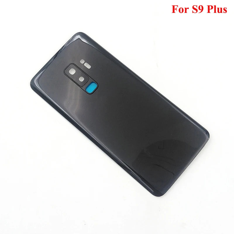 For Samsung S9 G960 Back Glass Cover Battery Cover Rear Door Housing Case Replacement For Galaxy S9 Plus S9+ G965 & Camera Lens