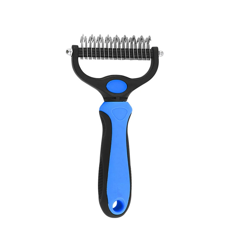 Professional Pet Deshedding Brush Dog Hair Remover Pet Fur Knot Cutter Puppy Cat