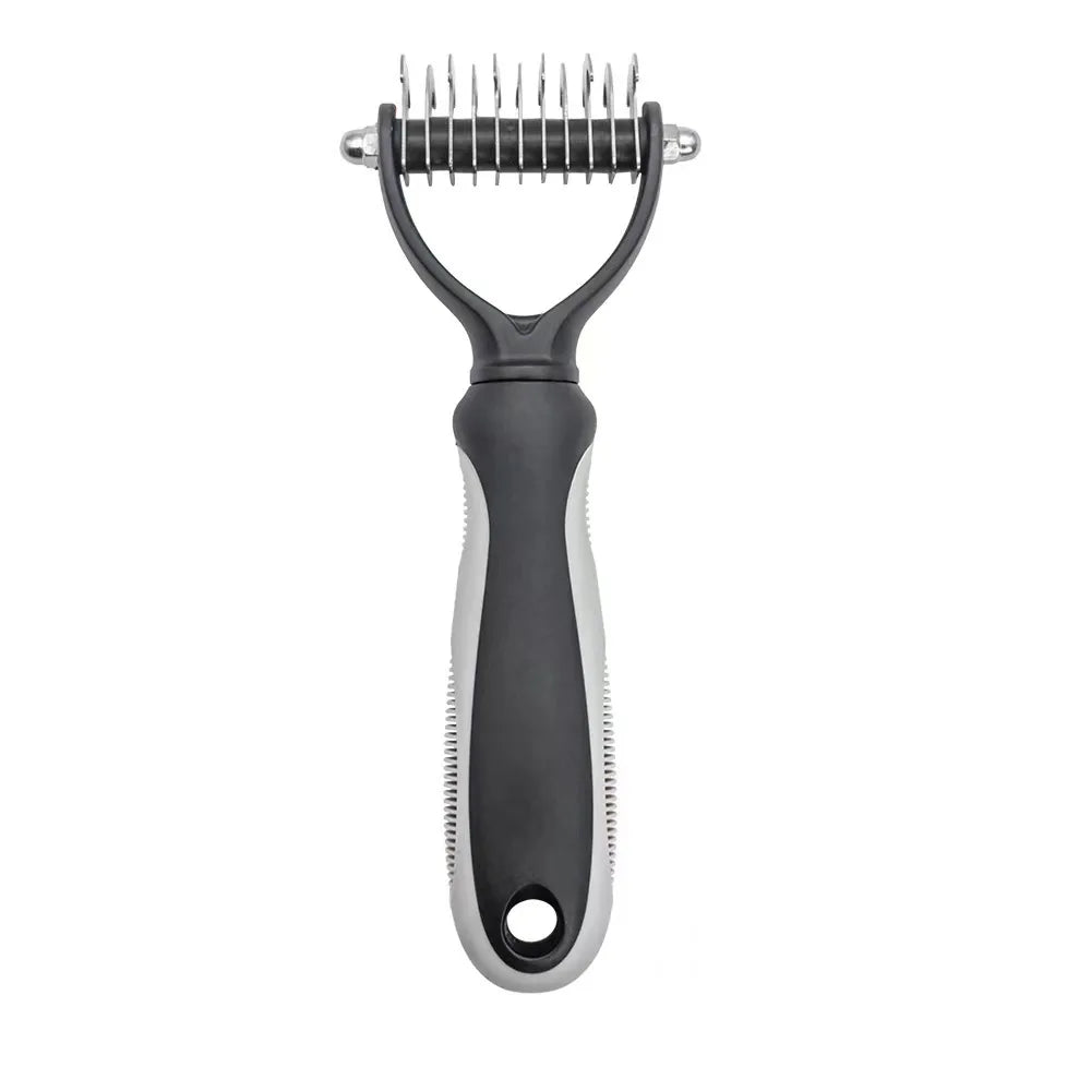 Professional Pet Deshedding Brush Dog Hair Remover Pet Fur Knot Cutter Puppy Cat