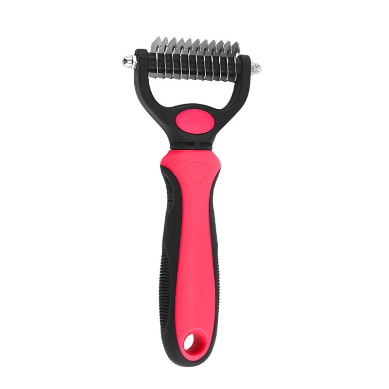 Professional Pet Deshedding Brush Dog Hair Remover Pet Fur Knot Cutter Puppy Cat