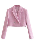 2 Piece Chic Blazer Women Suit Shorts Sets Women