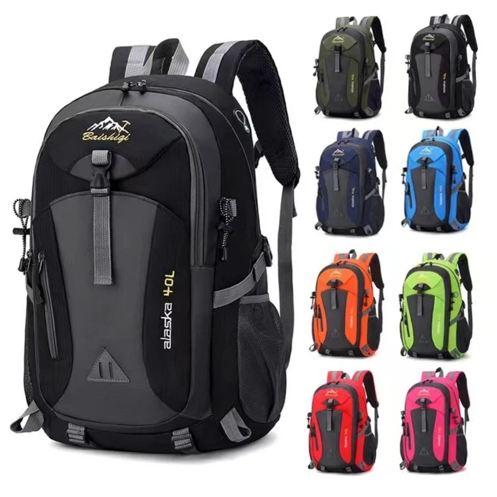 Multifunctional Backpack Breathable Hiking Sports Backpack Large Capacity Backpack Polyester For Hiking Cycling Gym