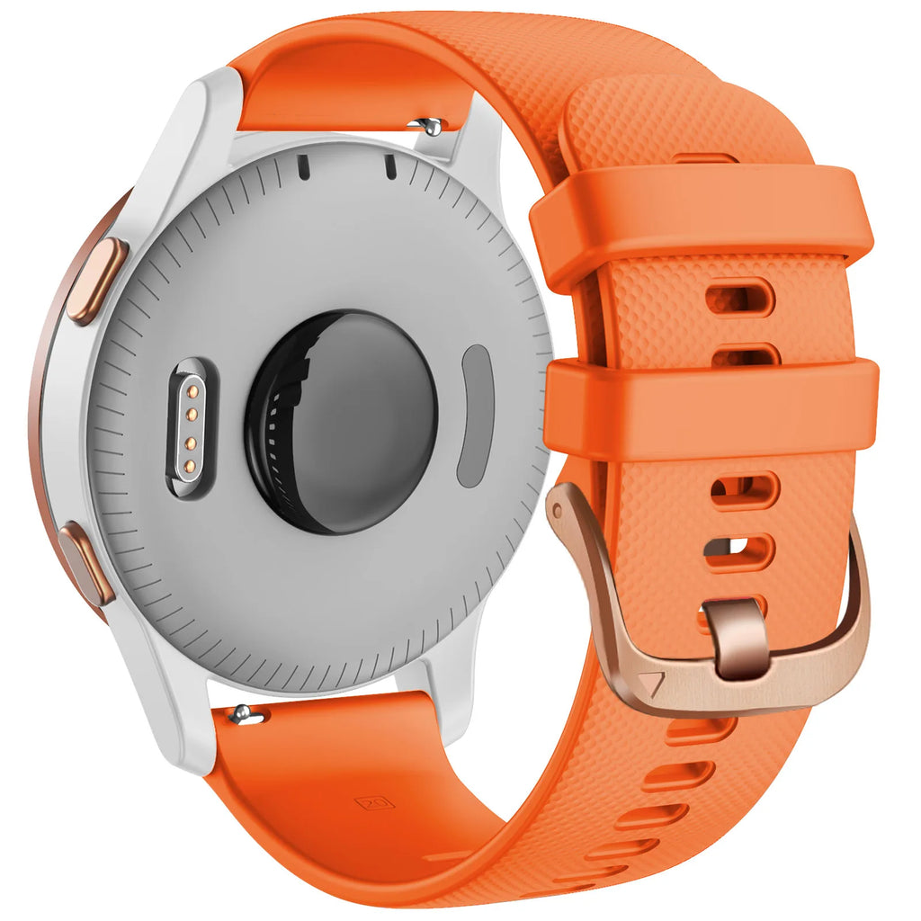 18mm 20mm Strap For Garmin Venu Sq 2 Plus Vivoactive 4S Smartwatch Band Bracelet Venu 3S 2S Vivoactive 3 5 Replacement Wristband