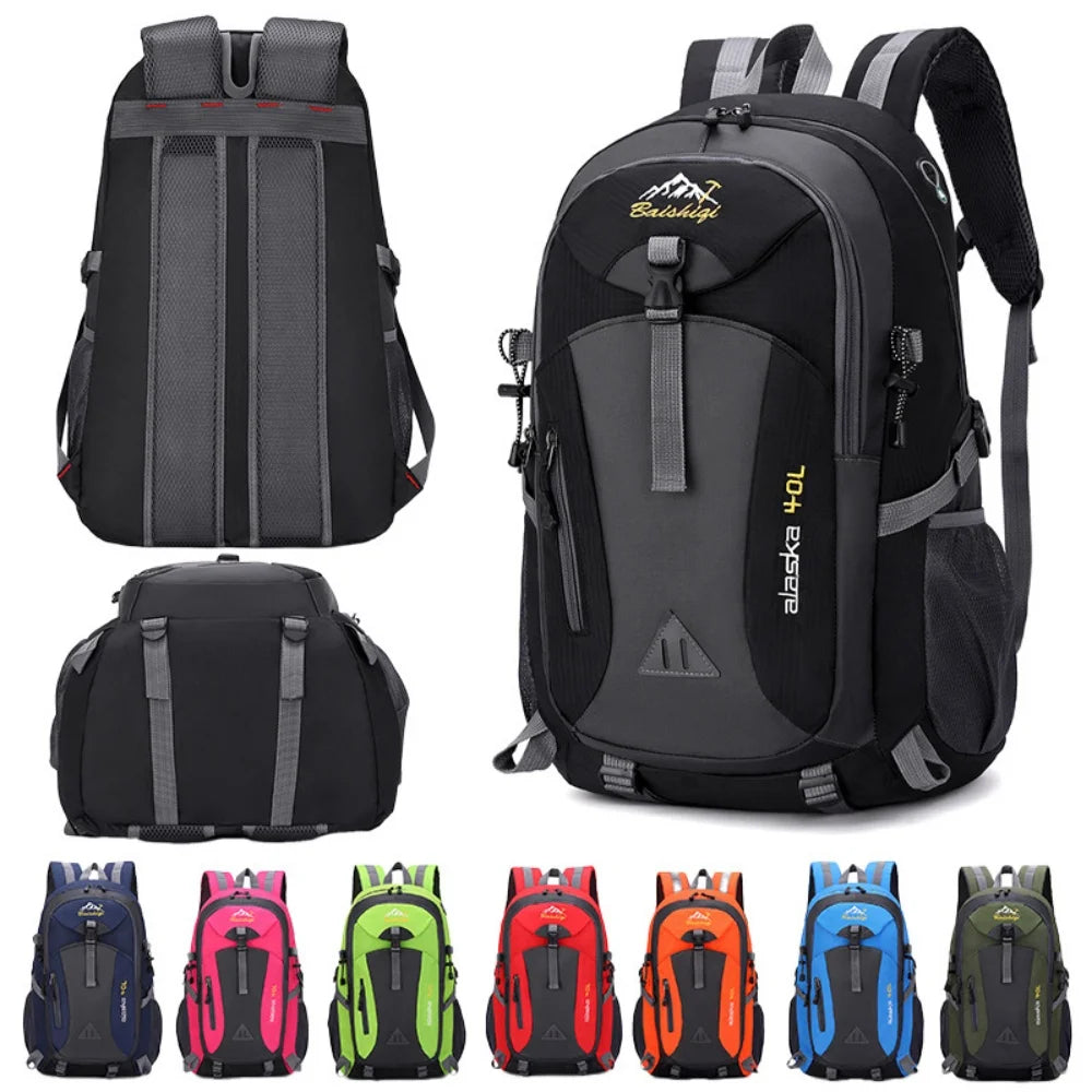Multifunctional Backpack Breathable Hiking Sports Backpack Large Capacity Backpack Polyester For Hiking Cycling Gym