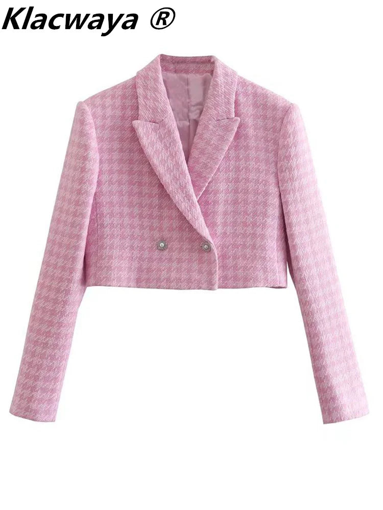 2 Piece Chic Blazer Women Suit Shorts Sets Women