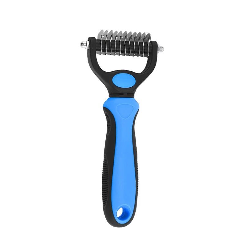 Professional Pet Deshedding Brush Dog Hair Remover Pet Fur Knot Cutter Puppy Cat