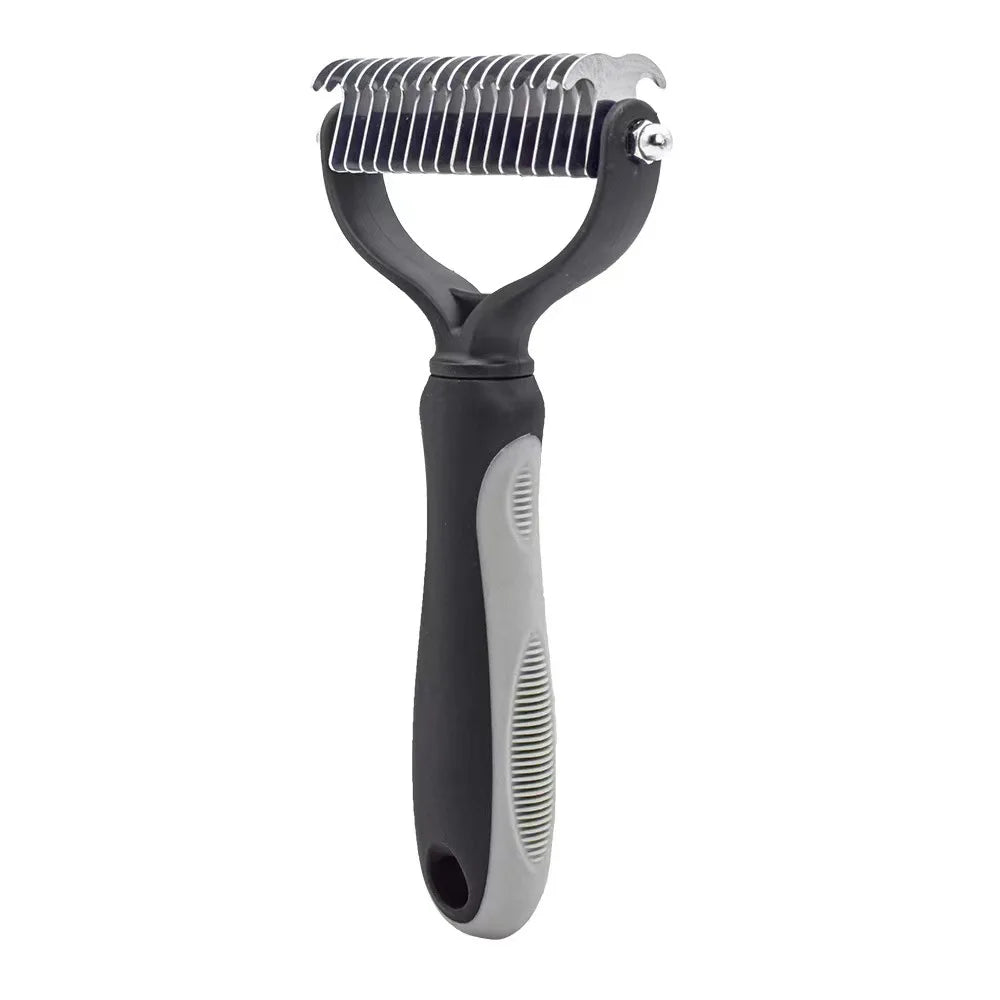 Professional Pet Deshedding Brush Dog Hair Remover Pet Fur Knot Cutter Puppy Cat